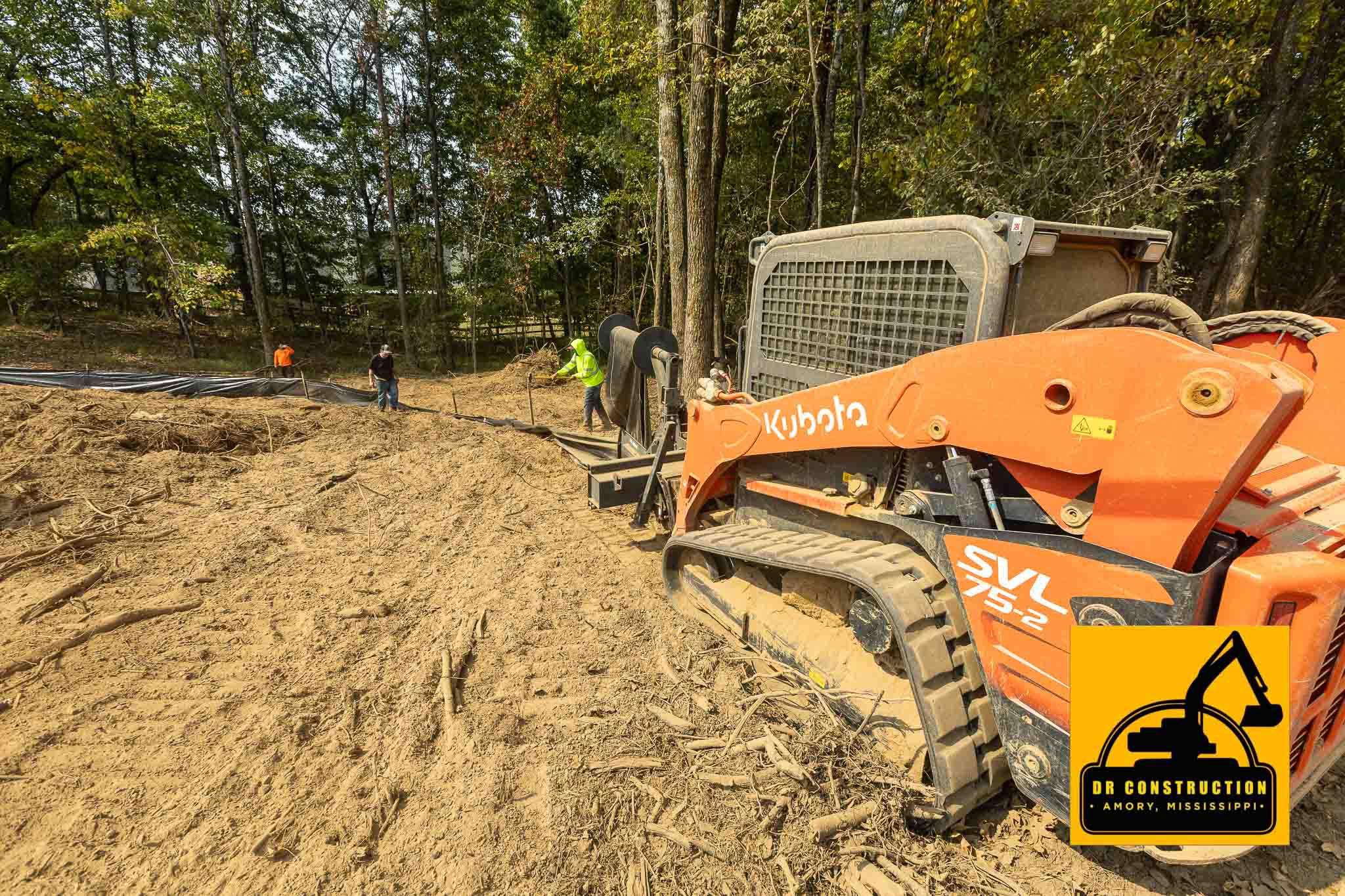 Erosion control installation